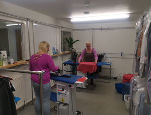 Ladies Ironing